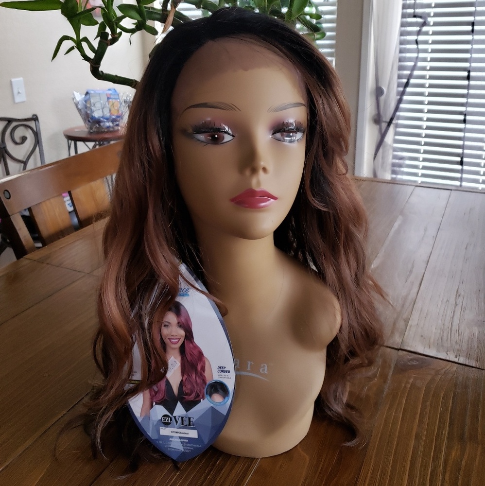 Lace front wig
